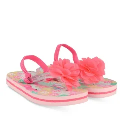 Tongs ROSE Fille Motif Uni A Enfiler