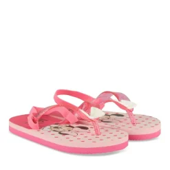 Tongs ROSE Fille Motif Uni A Enfiler
