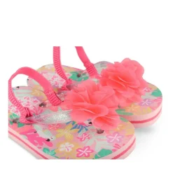 Tongs ROSE Fille Motif Uni A Enfiler