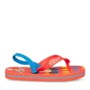 Tongs ROUGE Garçon Motif Uni Elastique