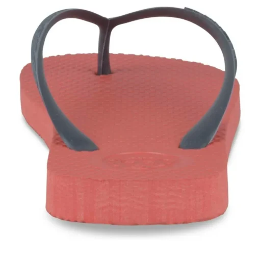 Tongs ROUGE Garçon Motif Uni A Enfiler