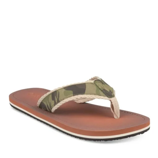 Tongs VERT DENIM SIDE