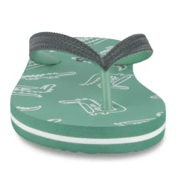 Tongs VERT Garçon Motif Animal A Enfiler