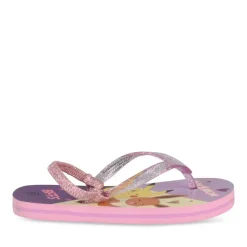 Tongs VIOLET Fille Motif Uni A Enfiler