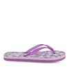 Tongs VIOLET Fille Motif Uni A Enfiler