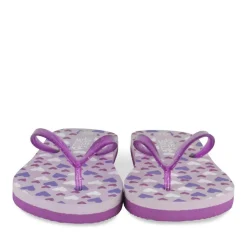 Tongs VIOLET Fille Motif Uni A Enfiler